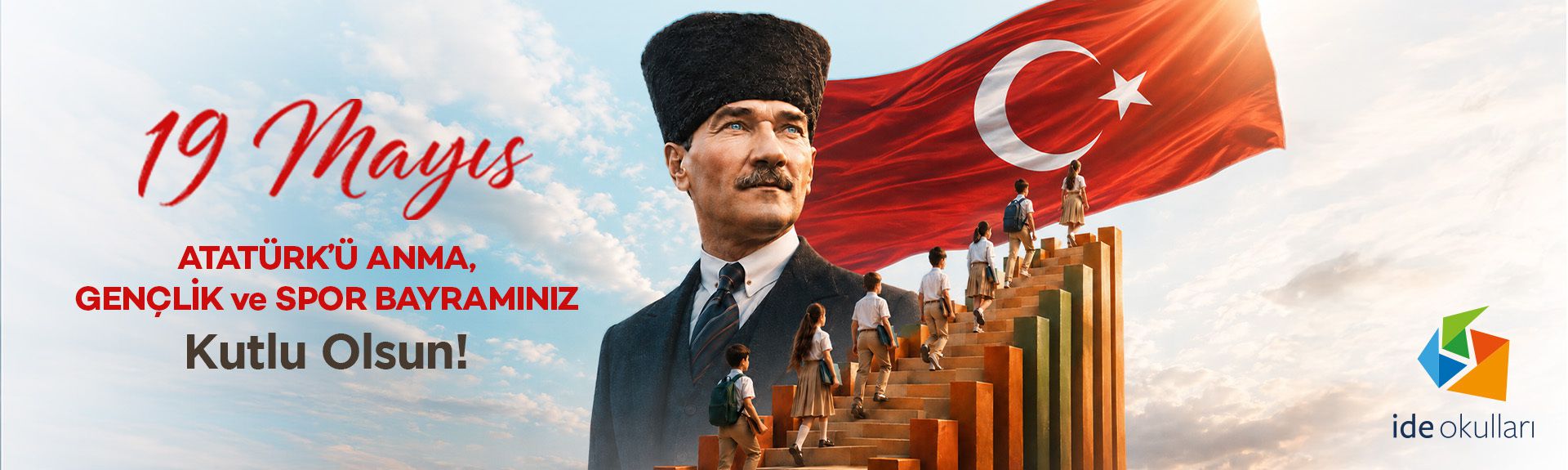 ide okulları’nda 19 Mayıs Coşkusu: Gençliğe Duyulan Güven ve Milli Mücadele Ruhu