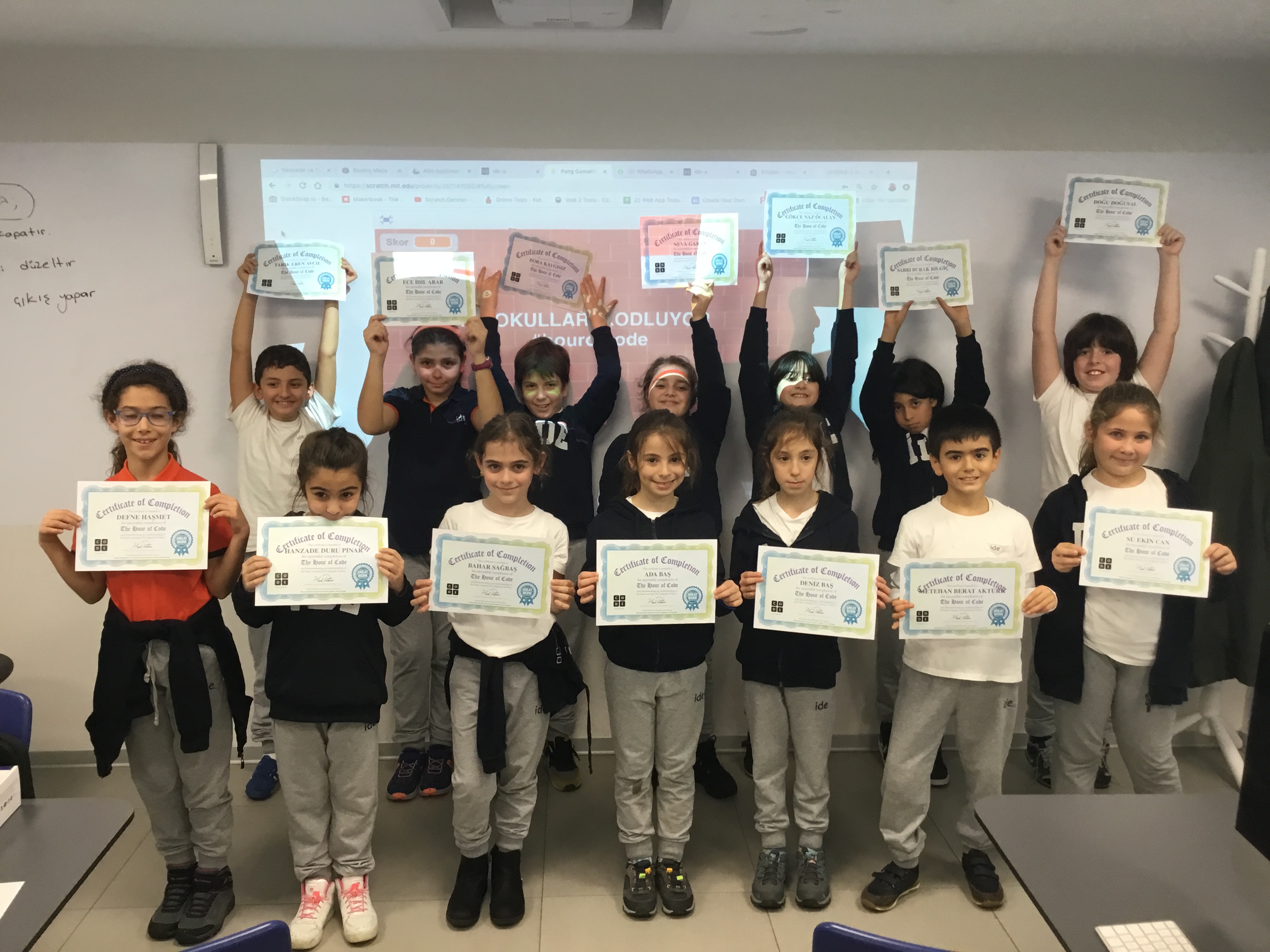 ide’liler Hour Of Code ile Kodladı