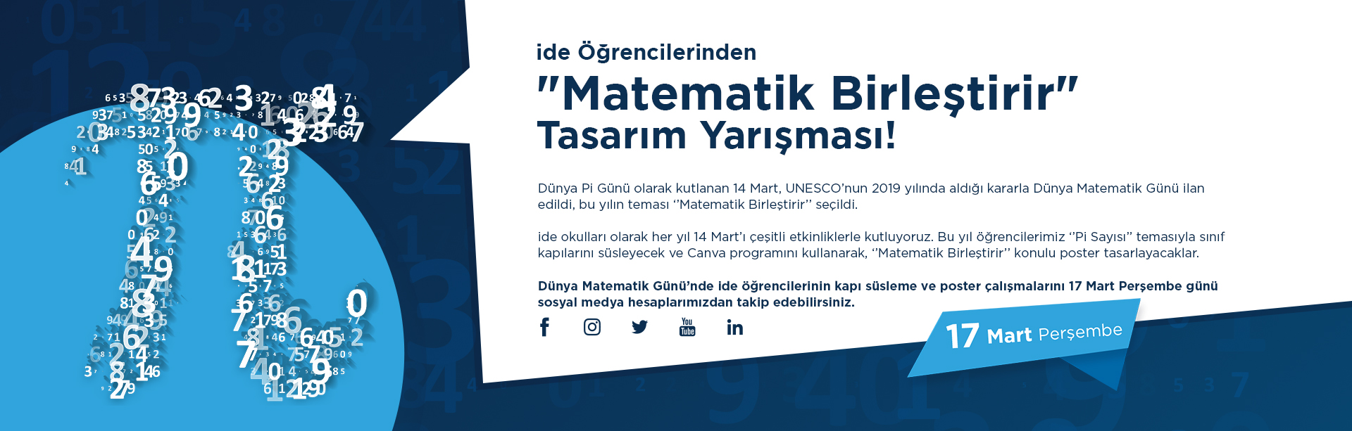 ide Öğrencilerinden ''Matematik Birleştirir'' Tasarım Yarışmaları